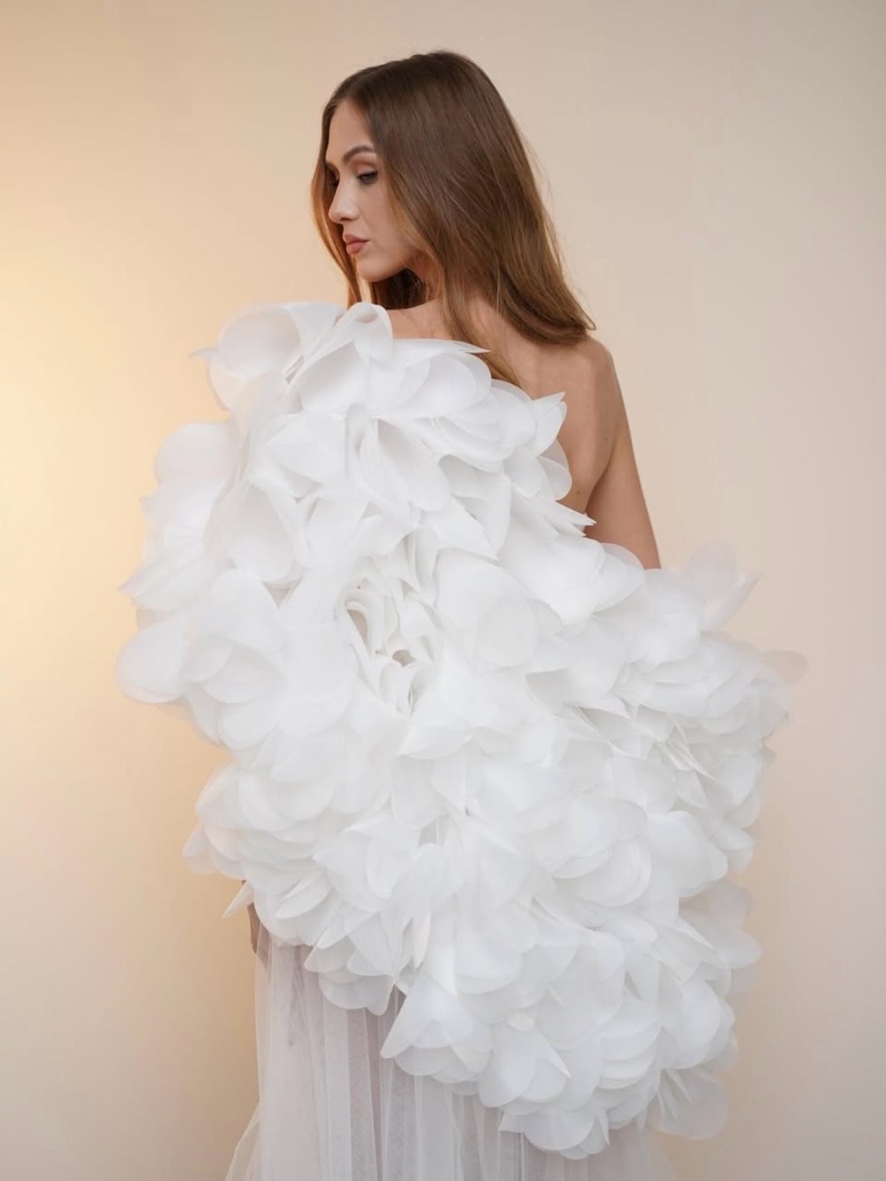 Floral Bridal Cape